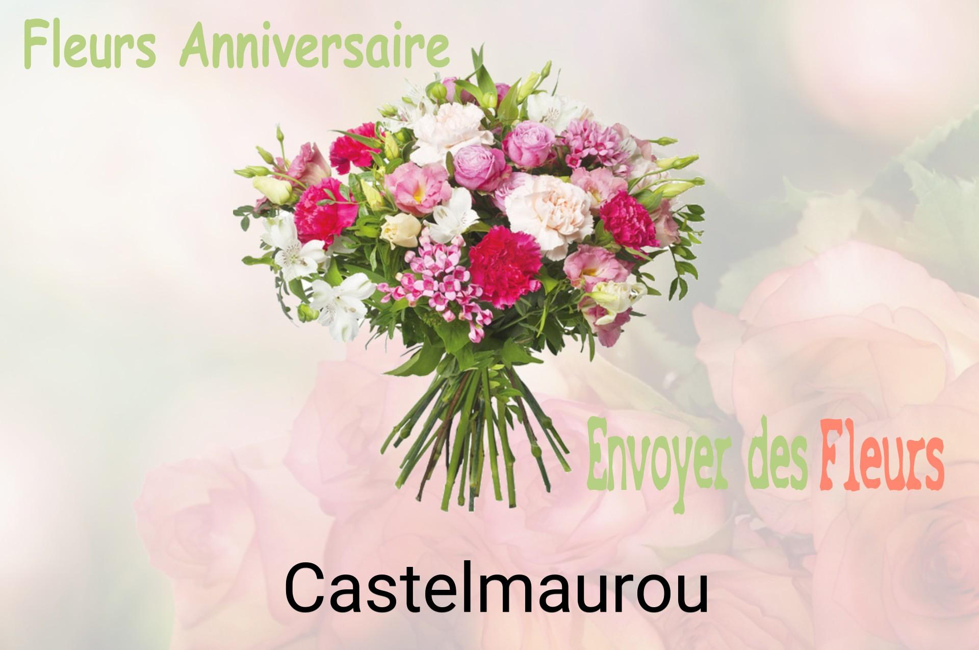 Bouquet de fleurs d’anniversaire livré à Castelmaurou